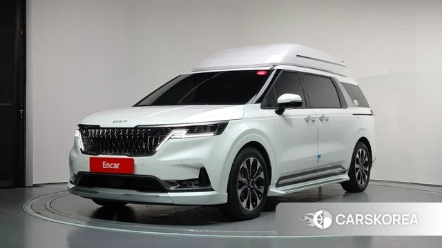 Kia Carnival 4th generation 2023 Белый из Кореи