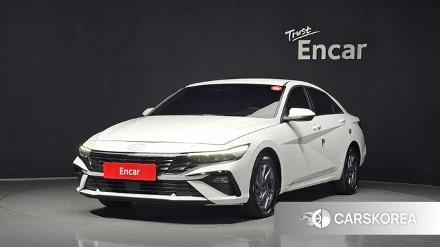 Hyundai The New Avante Hybrid (CN7) 2025 Белый из Кореи