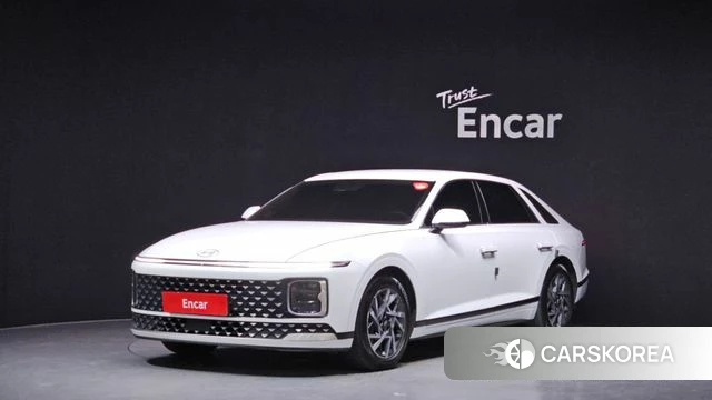 Hyundai Grandeur (GN7) 2023 Белый из Кореи