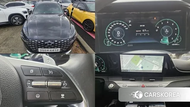 Hyundai The New Grandeur IG 2022 Черный из Кореи