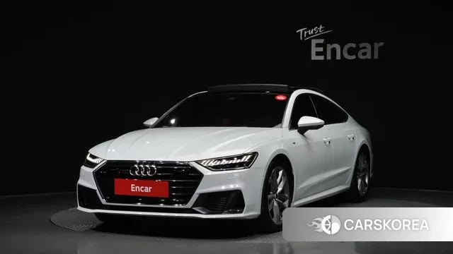 Audi A7 (4K) 2021 Белый из Кореи