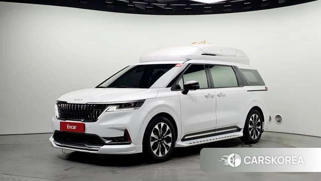 Kia Carnival 4th generation 2021 Белый из Кореи