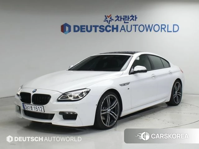 BMW 6 Series (F12) 2018 Белый из Кореи