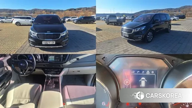 Kia All New Carnival 2018 Черный из Кореи