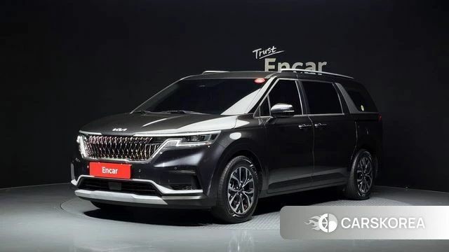 Kia Carnival 4th generation 2023 Серый из Кореи