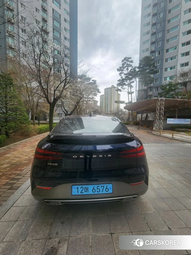 Genesis GV60 2023 Синий из Кореи