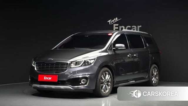 Kia All New Carnival 2018 Серый из Кореи