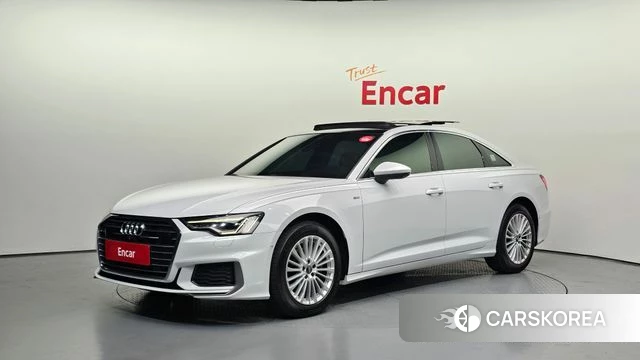 Audi A6 (C8) 2020 Белый из Кореи