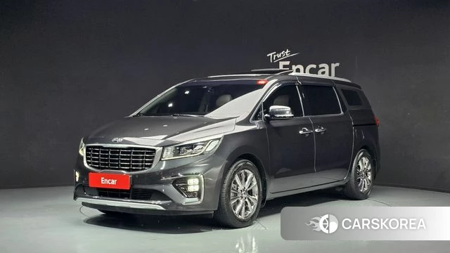 Kia The New Carnival 2018 Черный из Кореи