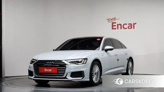 Audi A6 (C8) 2021 Белый из Кореи