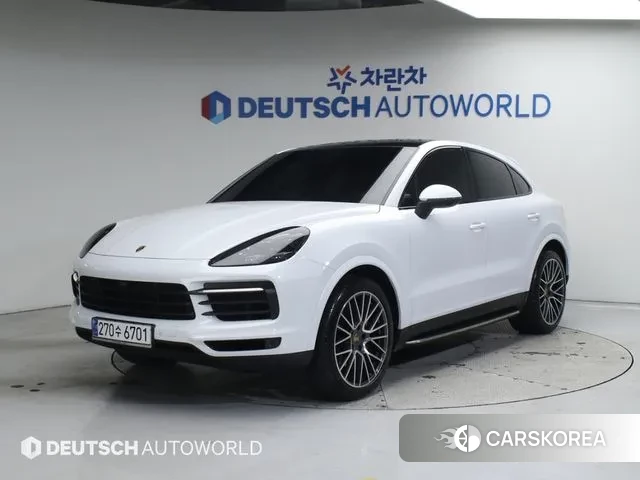 Porsche Cayenne (PO536) 2020 Белый из Кореи