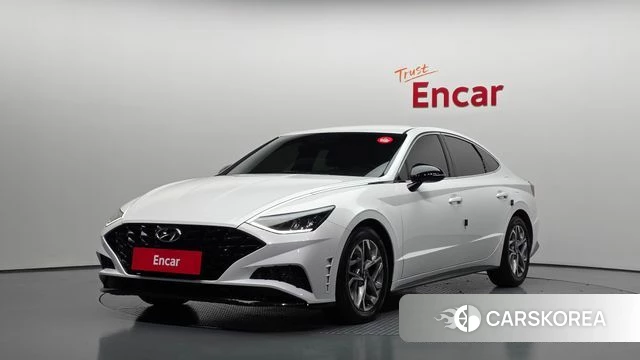 Hyundai Sonata (DN8) 2022 Белый из Кореи