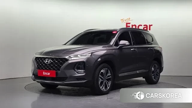 Hyundai Santa Fe TM 2018 Серый из Кореи