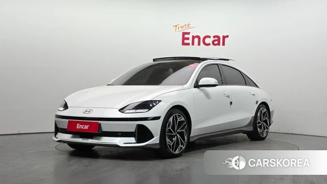 Hyundai Ionic 6 2023 Белый из Кореи