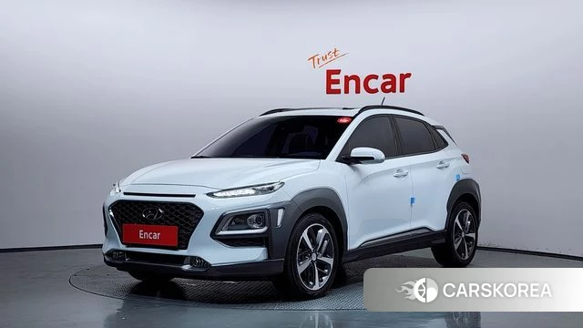 Hyundai Kona 2018 Белый из Кореи