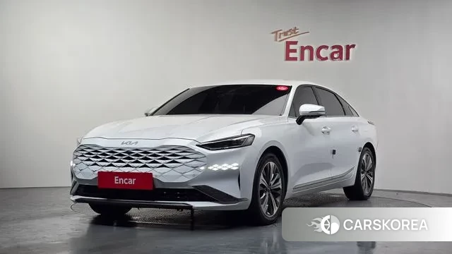 Kia K8 Hybrid 2022 Белый из Кореи