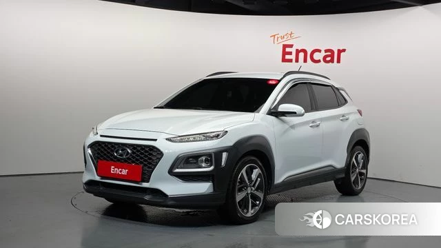 Hyundai Kona 2018 Белый из Кореи