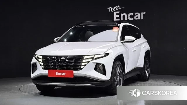 Hyundai Tucson (NX4) 2021 Белый из Кореи