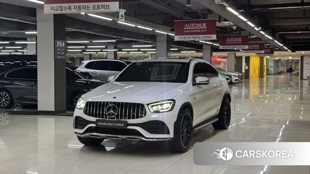Mercedes-Benz GLC-Class X253 2020 Белый из Кореи