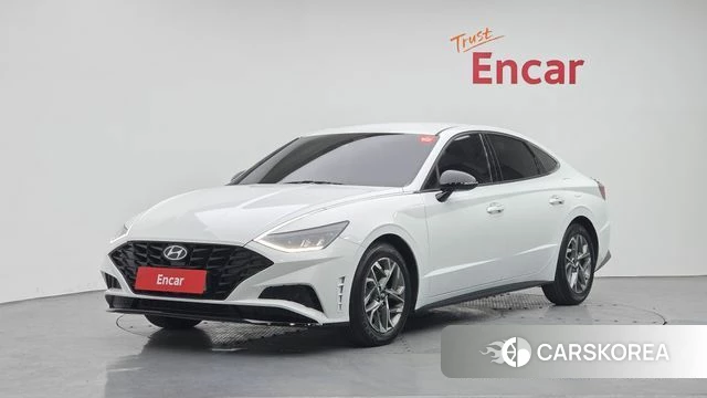 Hyundai Sonata (DN8) 2022 Белый из Кореи