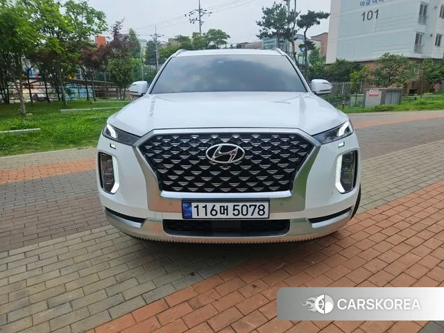 Hyundai Palisade 2021 Белый из Кореи