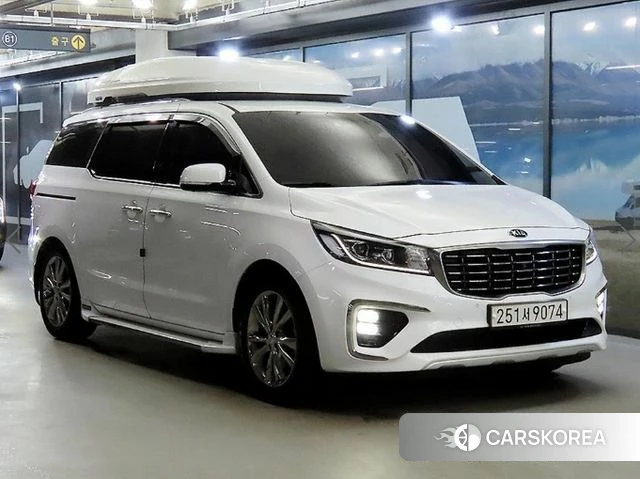 Kia The New Carnival 2019 Белый из Кореи