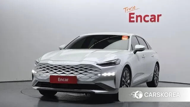 Kia K8 2021 Белый из Кореи