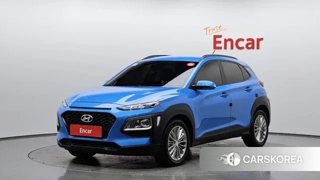 Hyundai Kona 2018 Синий из Кореи