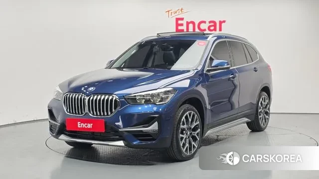 BMW X1 (F48) 2022 Синий из Кореи