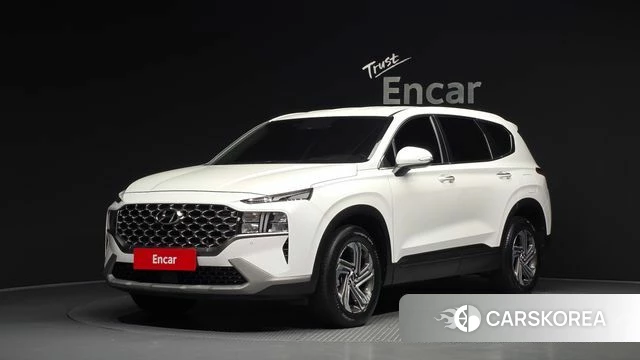Hyundai The New Santa Fe 2021 Белый из Кореи
