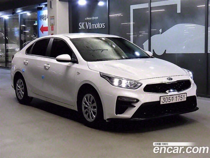 Kia Come New K3 2018 Белый из Кореи