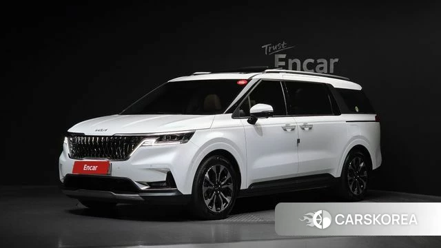 Kia Carnival 4th generation 2022 Белый из Кореи