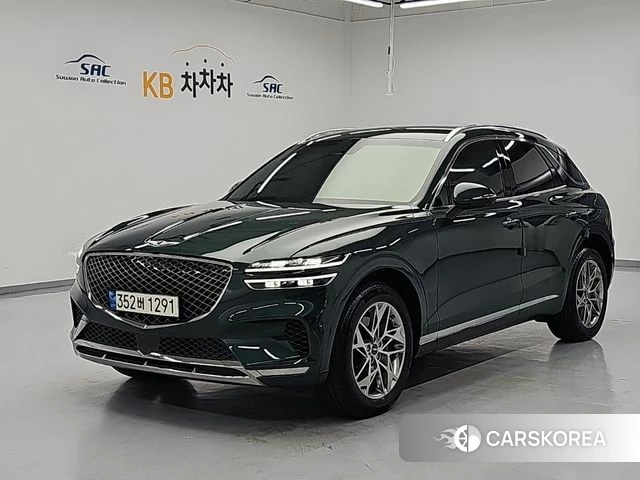 Genesis GV70 2022 Зеленый из Кореи