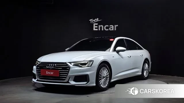 Audi A6 (C8) 2021 Белый из Кореи