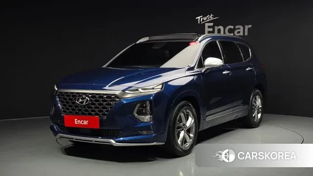 Hyundai Santa Fe TM 2018 Синий из Кореи