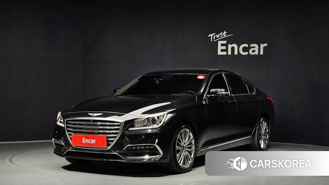Genesis G80 2018 Черный из Кореи