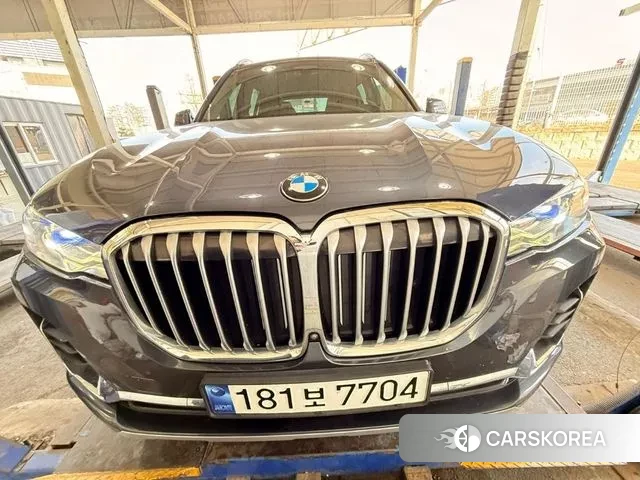 BMW X7 (G07) 2020 Серый из Кореи