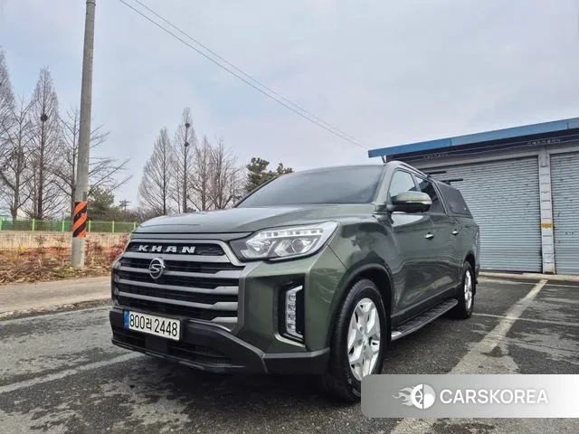 Ssangyong The New Rexton Sports Cannes 2022 Темно-зеленый из Кореи