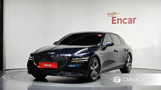Genesis G80 (RG3) 2022 Синий из Кореи