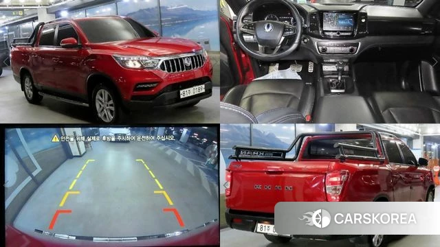 Ssangyong Rexton Sports Cannes 2020 Красный из Кореи