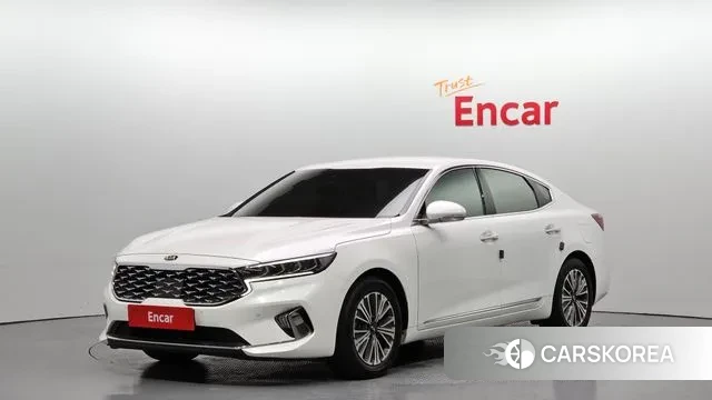 Kia K7 Premier Hybrid 2021 Белый из Кореи
