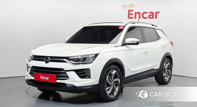 Ssangyong Beautiful Korando 2019 Белый из Кореи