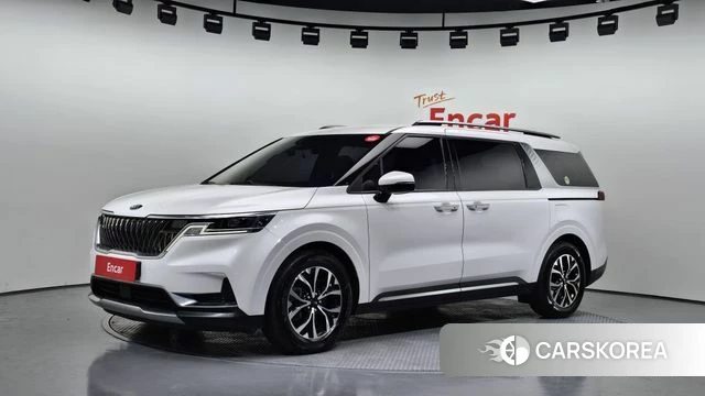 Kia Carnival 4th generation 2021 Белый из Кореи