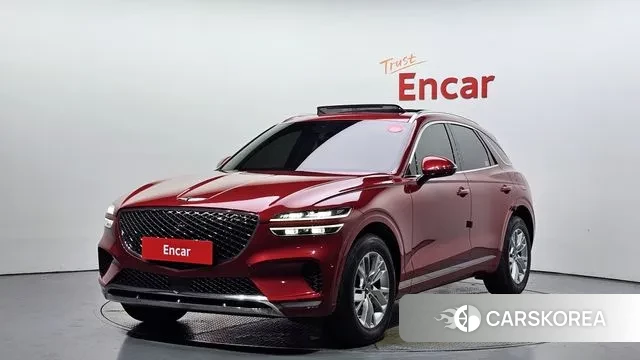 Genesis GV70 2021 Красный из Кореи