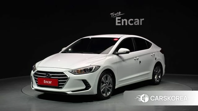 Hyundai Avante AD 2018 Белый из Кореи