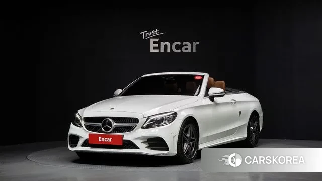 Mercedes-Benz C-Class W205 2021 Белый из Кореи