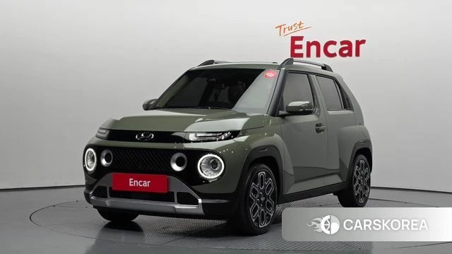 Hyundai Casper 2021 Светло-зеленый из Кореи