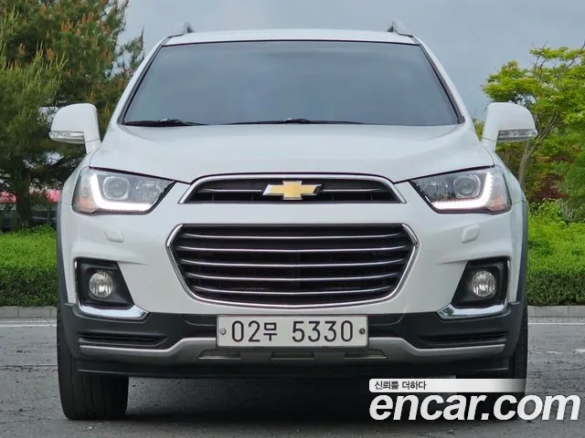 Chevrolet (GM Daewoo) Captiva 2018 Белый из Кореи