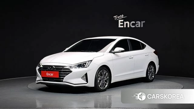 Hyundai The New Avante AD 2018 Белый из Кореи
