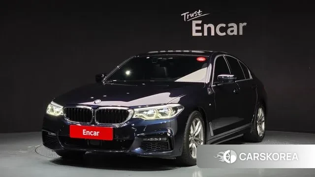 BMW 5 Series (G30) 2020 Синий из Кореи